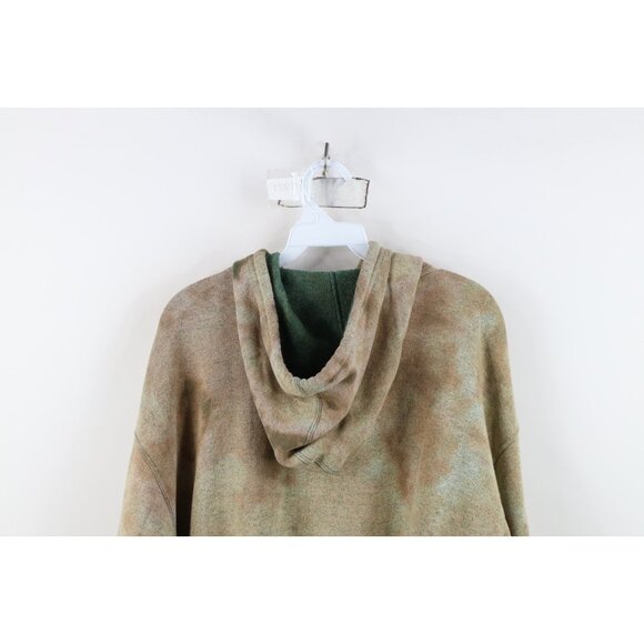 Vtg 90s Mens XL Distressed Acid Wash Michigan State University Hoodie Sweatshirt - Picture 13 of 14